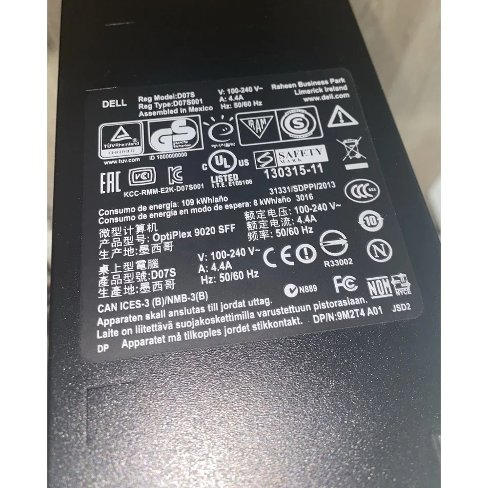 OptiPlex 9020 SFF - Powers On